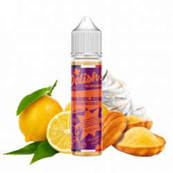 Liquideo, Delish, 50ml, e-liquide, vape, nicotine, e-cigarette, gourmand, dessert, madeleine, citron, meringue