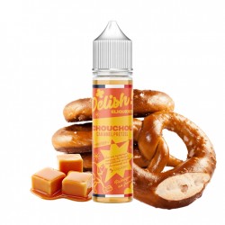 Liquideo, Delish, 50ml, e-liquide, vape, nicotine, e-cigarette, gourmand, salé, chouchou, pretzel, caramel