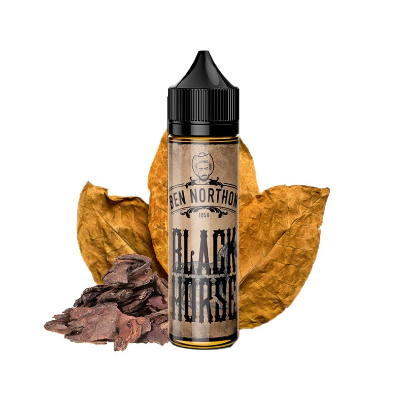 Ben Northon, 50ml, e-liquide, tabac, tobacco, vape, ecig, quit smoking, boisé, Black Horse