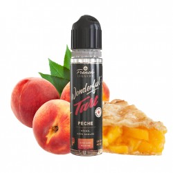 Le French Liquide, Wonderful Tart, 50ml, e-liquide, Tarte, Gâteau, Gourmand, Dessert, Vape, Nicotine, Pêche