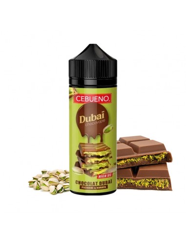 Cebueno, 100ml, e-liquide, vape, gourmande, france, CDS Lab, chocolat, pistache, Dubai, chocovape