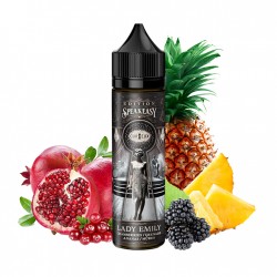 Curieux, Speakeasy, 50ml, e-liquide, vape, e-cigarette, made in France, vapoter, fruité, Lady Emily