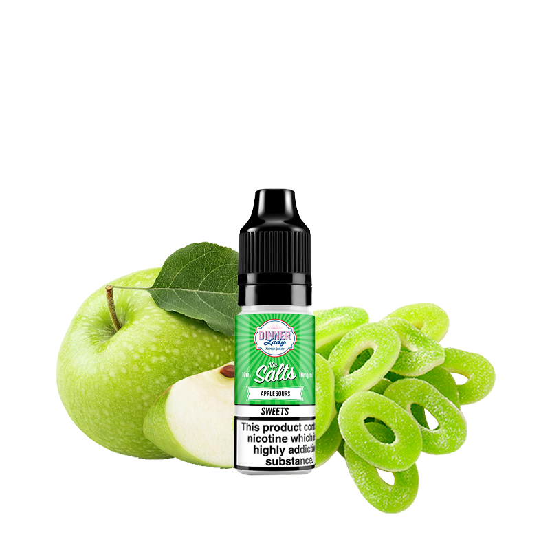 Dinner Lady - Apple Sours Sels de Nicotine 10ml
