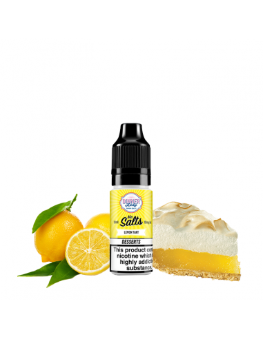 Dinner Lady, Sels de Nicotine, 10ml, e-liquide, vape, e-cigarette, dessert, Lemon Tart