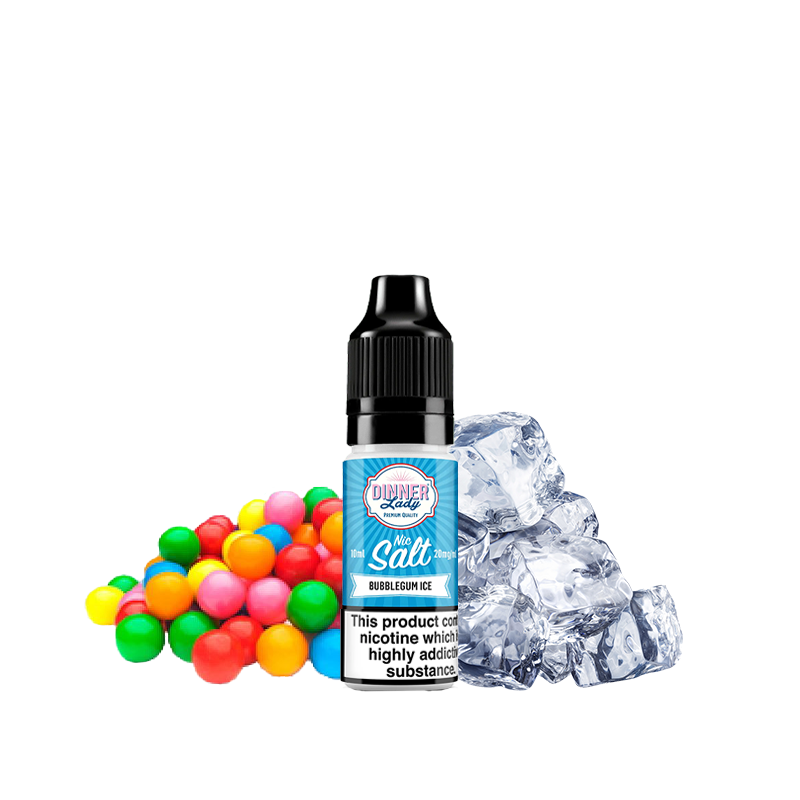 Dinner Lady, Sels de Nicotine, 10ml, e-liquide, vape, e-cigarette, sweet, bonbon, bubblegum, ice