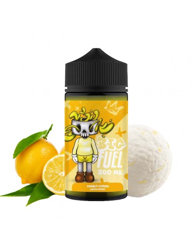 Big Fuel, Fighter fuel, Maison fuel, 200ml, e-liquide, vape, fruité, gourmand, Sorbet, Citron Big Fuel, Fighter fuel, Maison fuel, 200ml, e-liquide, vape, fruité, gourmand, Sorbet, Citron