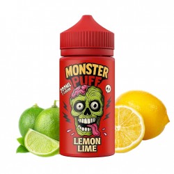 Monster Puff, e-liquide, e-juice, vape, e-cigarette, maxi format, fruité, sucré, 200ml, lemon, lime, citron