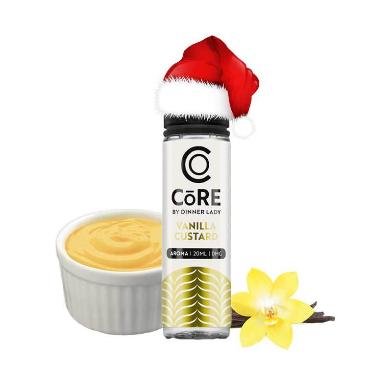 Core by Dinner Lady - Vanilla Custard 50ml, e-liquid, e-juice, vape, ecig