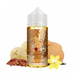 Maison Fuel, Graham Fuel, 100ml, gourmand, e-liquide, croustillant, vanille, vape, noix pécan, Pecano, glace