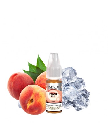 elfbar, elfliq, vape, nikotinsalz, sels de nicotine, salt, liquid, likuid, e-cig, pod, puff, peach ice
