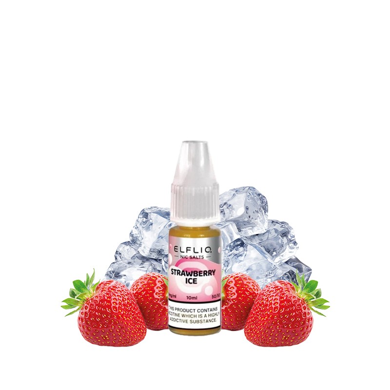 Elfliq by Elfbar - Strawberry Ice Nic Salts 10ml