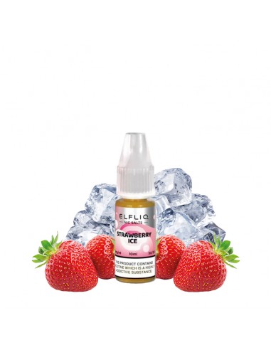 Elfliq by Elfbar - Strawberry Ice Nic Salts 10ml