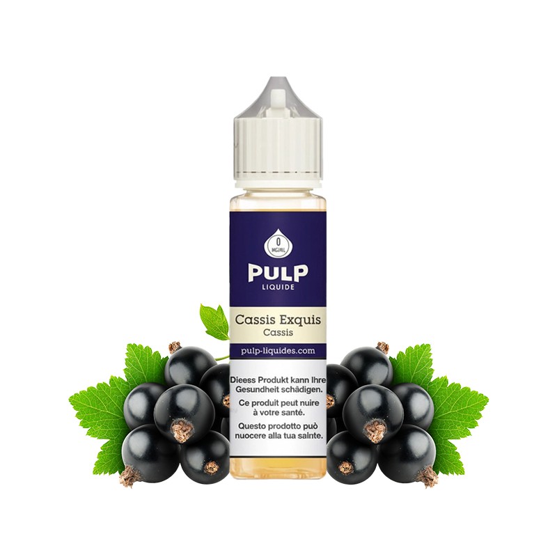 Juice de Janvier - Pulp - Cassis Exquis 50ml, e-liquide, e-juice, vape, e-cig, nicotine