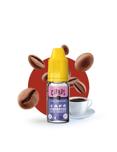VDLV "Cirkus Authentic" - Kaffee Espresso 10ml - e-Liquids e-zigare...