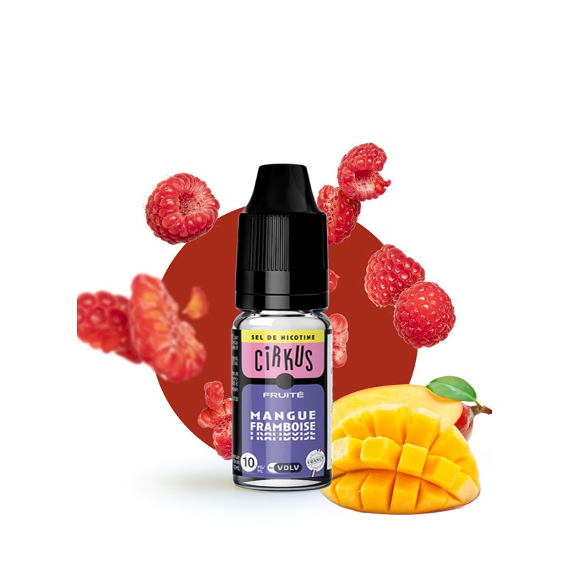VDLV "Cirkus - Sels" - Mangue Framboise 10ml