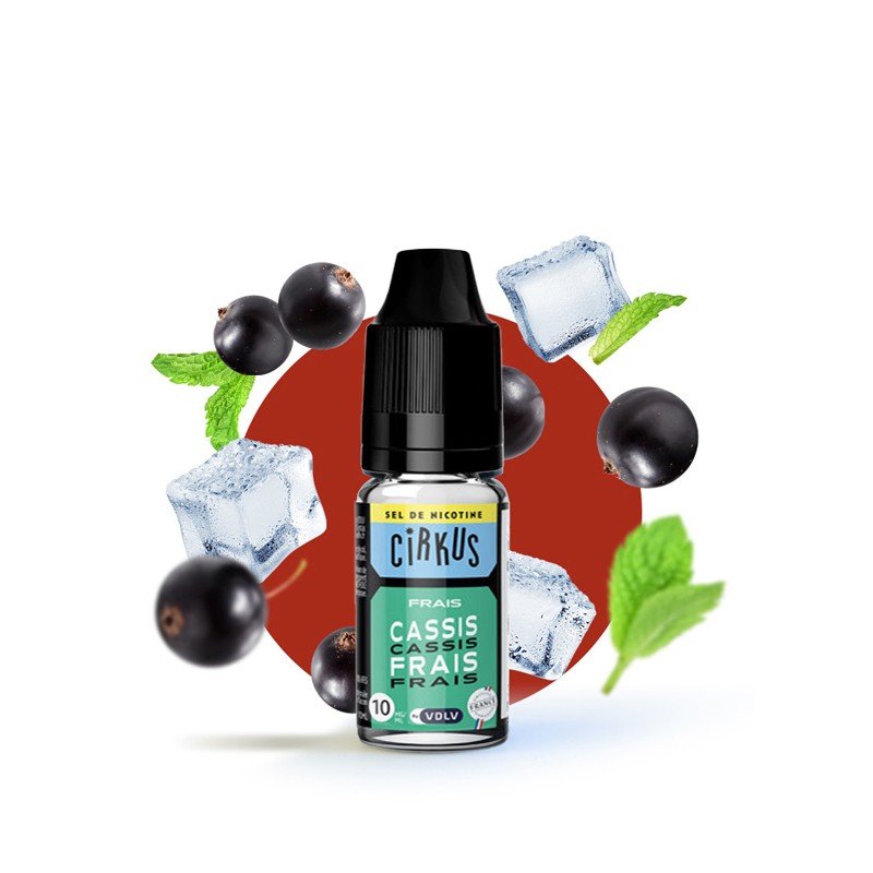 VDLV "Cirkus - Sels" - Cassis Frais 10ml
