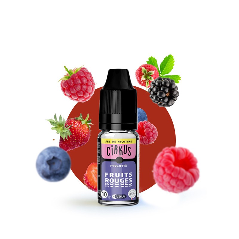 VDLV "Cirkus - Salts" - Red fruits 10ml - Switzerland | purchase el...