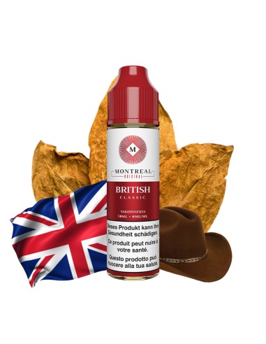 Montréal Original - British Classic 50ml, liquids, ejuice, vape, vaper, nicotine, quit smoking