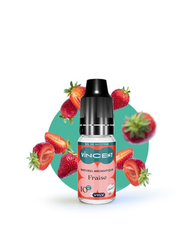 fraise, sels de nicotine, salt, vdlv, vincent, vape, e-cig, Suisse, 10ml, fruité