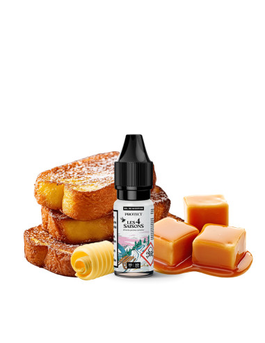 Les 4 Saisons, Protect, Hiver, 10ml, sels, nicotine, vape, e-liquide, e-cig, gourmand, Brioche Perdue