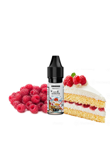 Les 4 Saisons, Protect, Automne, 10ml, sels, nicotine, vape, e-liquide, e-cig, gourmand, framboise, gâteau