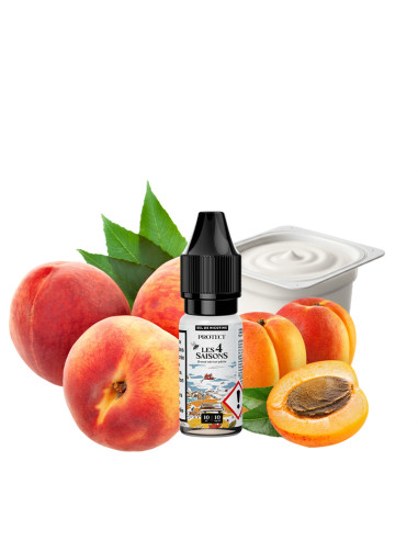 Les 4 Saisons by Protect - Automne - Brassé Abricot Pêche "Sels" 10ml, e-liquide, nicotine, vape, e-cig