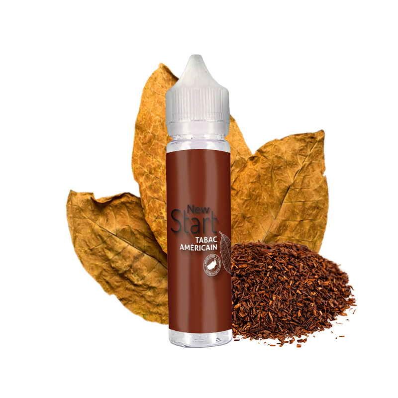 Start - Amerikanischer Tabak 50ml - e-Liquids e-zigarette e-Dampf