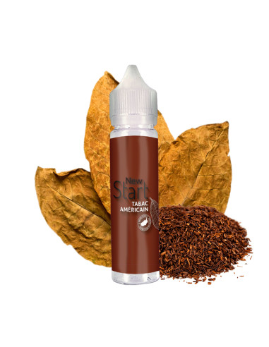 Start - Amerikanischer Tabak 50ml - e-Liquids e-zigarette e-Dampf