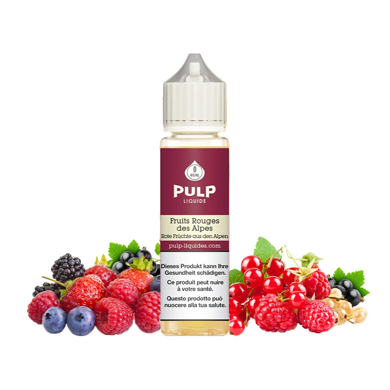 Juice de Janvier - Pulp - Fruits Rouges des Alpes 50ml, e-liquide, vape, e-cig, nicotine
