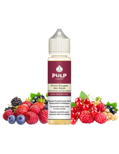 Juice de Janvier - Pulp - Fruits Rouges des Alpes 50ml, e-liquide, vape, e-cig, nicotine