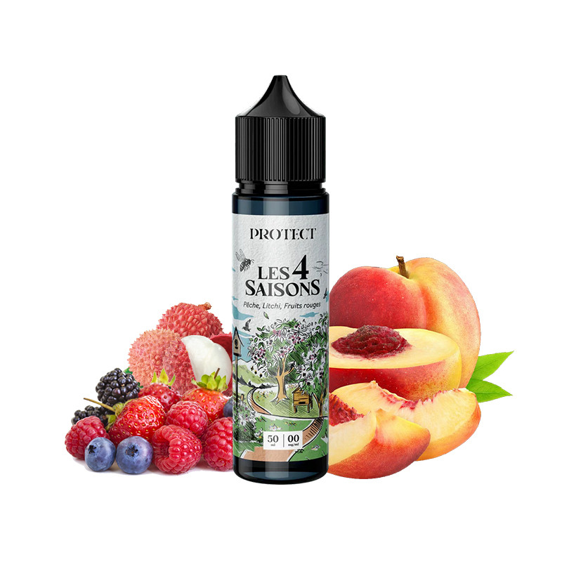 Les 4 Saisons by Protect - Printemps - Pêche Litchi Fruits Rouges 50ml