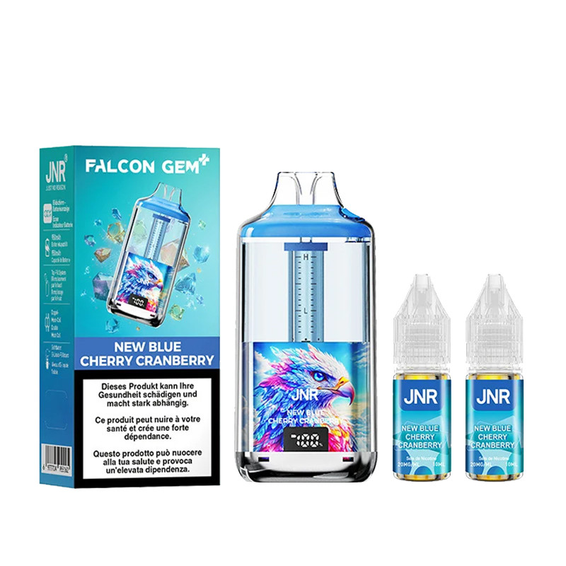 JNR - Kit Falcon Gem+ New Blue Cherry Cranberry 30k
