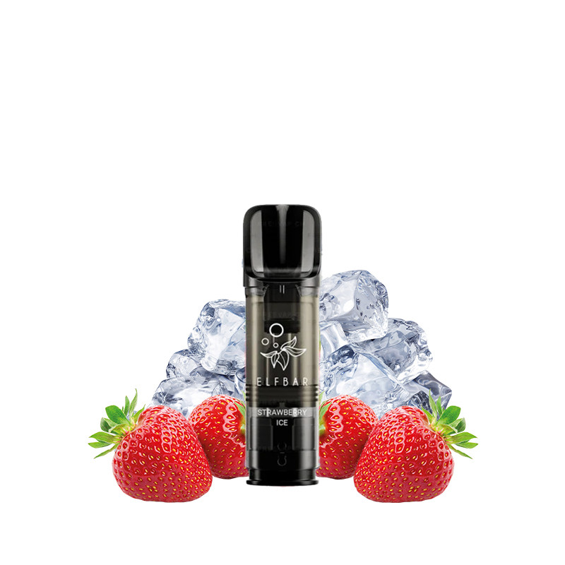 ELFBAR - Cartouches Elfa Pro Strawberry Ice x2