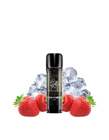 ELFBAR - Cartouches Elfa Pro Strawberry Ice x2