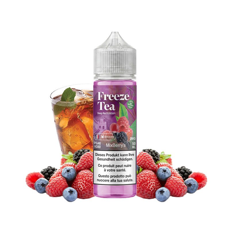 Freeze Tea - Mix Berry's 50ml - e-Liquids e-zigarette e-Dampf