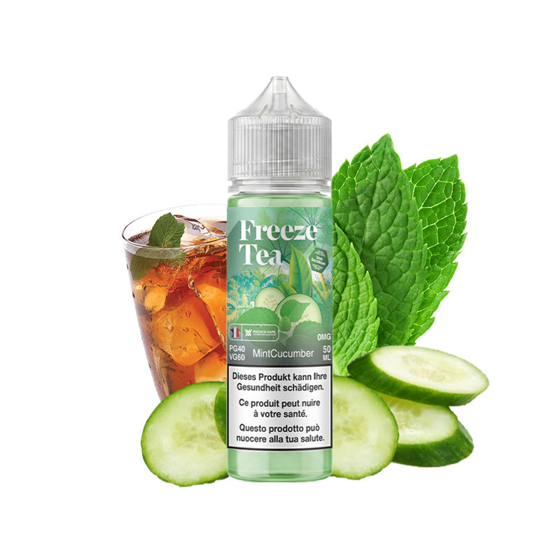 Freeze Tea - Mint Ice Tea & Cucumber 50ml - Switzerland | purchase ...