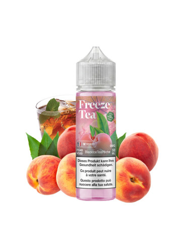 Freeze Tea - Black Ice Tea Pêche 50ml - e-Liquids e-zigarette e-Dampf