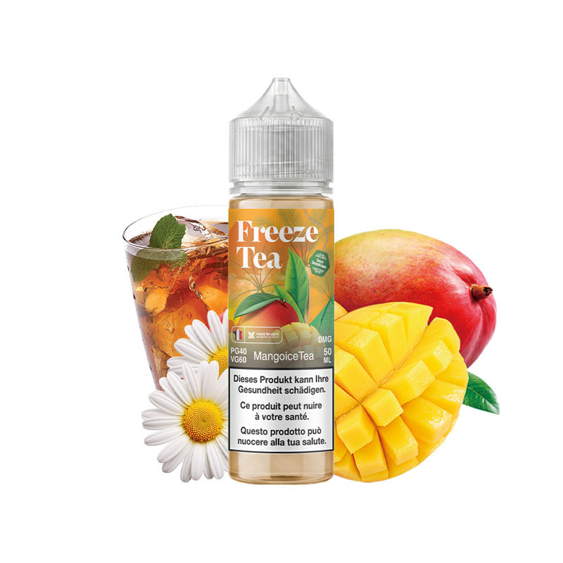 Freeze Tea - Mango Ice Tea & Chamomile 50ml - Switzerland | purchas...
