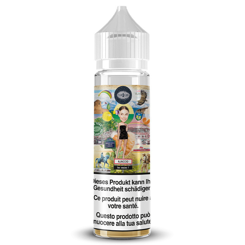 Curieux - Ajaccio Les Mains Edition Hexagone 50ml