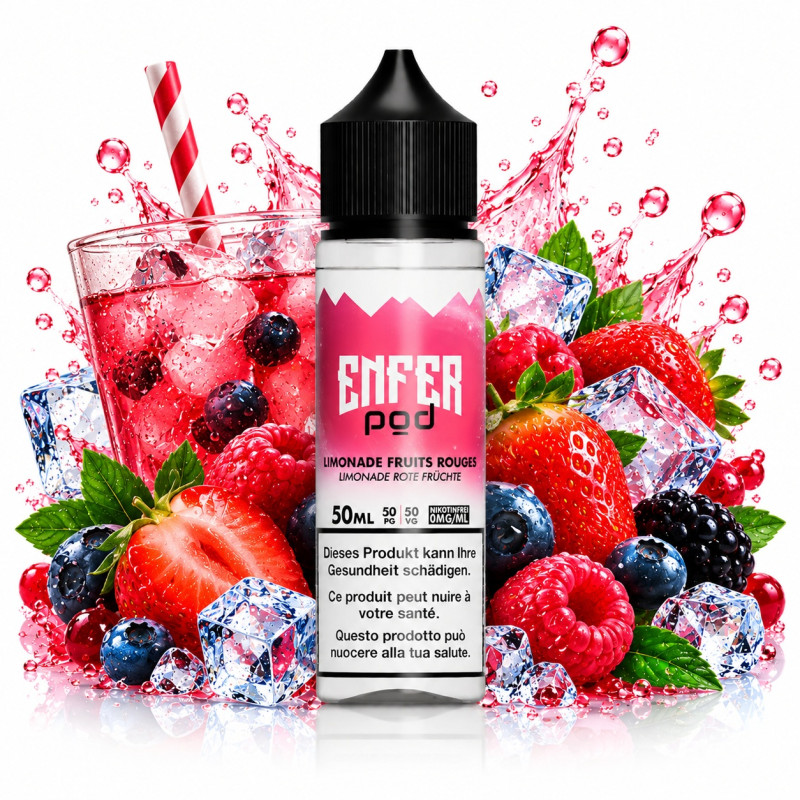 Furiosa - Enfer Pod - Limonade Fruits Rouges 50ml