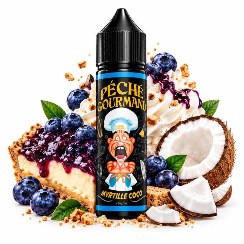 Péché Gourmand - Myrtille Coco 50ml