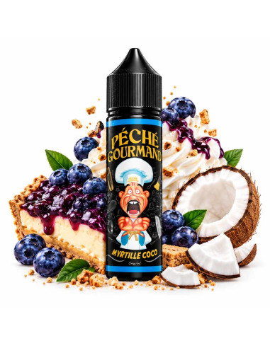 Péché Gourmand - Myrtille Coco 50ml