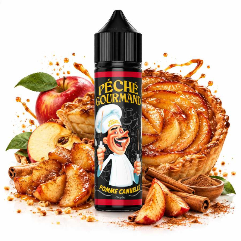 Péché Gourmand - Pomme Cannelle 50ml