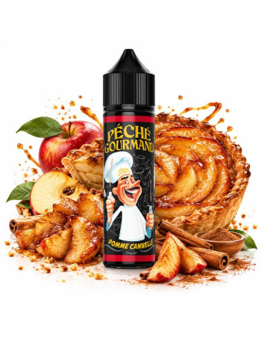 Péché Gourmand - Pomme Cannelle 50ml