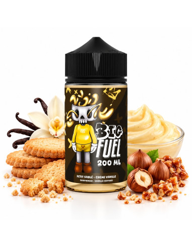 Petit sablé, crème vanille, e-liquid, 200ml, gourmand, vape
