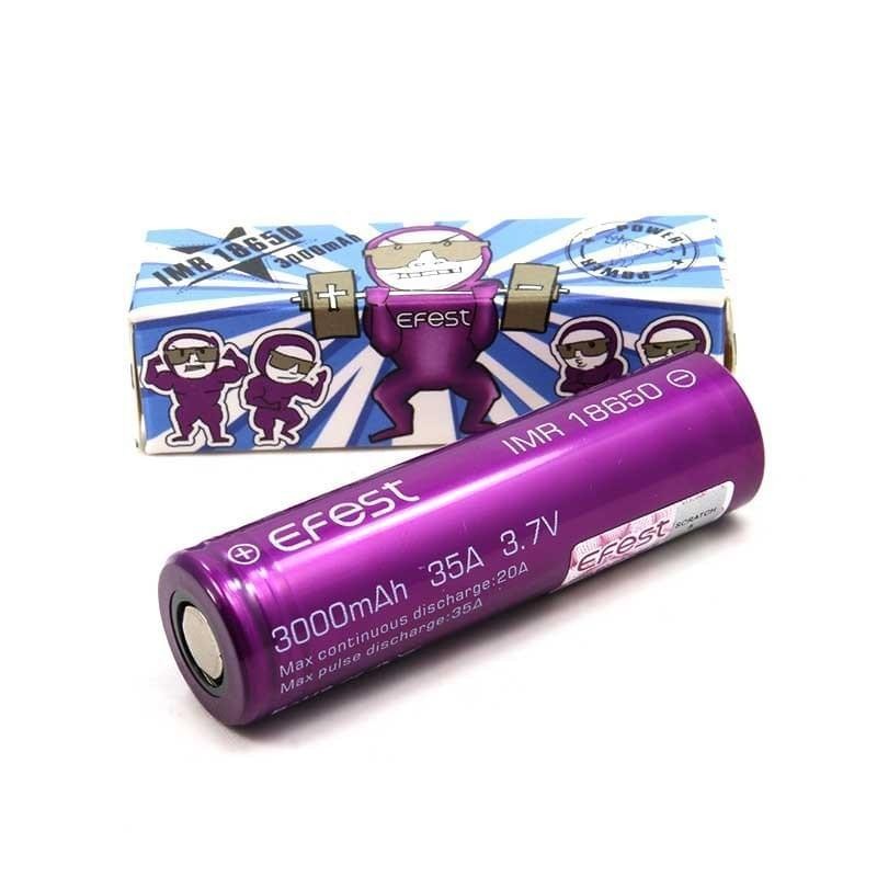 Efest - IMR 18650 3000mAh 35A Flat Top Efest - IMR 18650 3000mAh 35A Flat Top