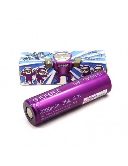 Efest - IMR 18650 3000mAh 35A Flat Top Efest - IMR 18650 3000mAh 35A Flat Top