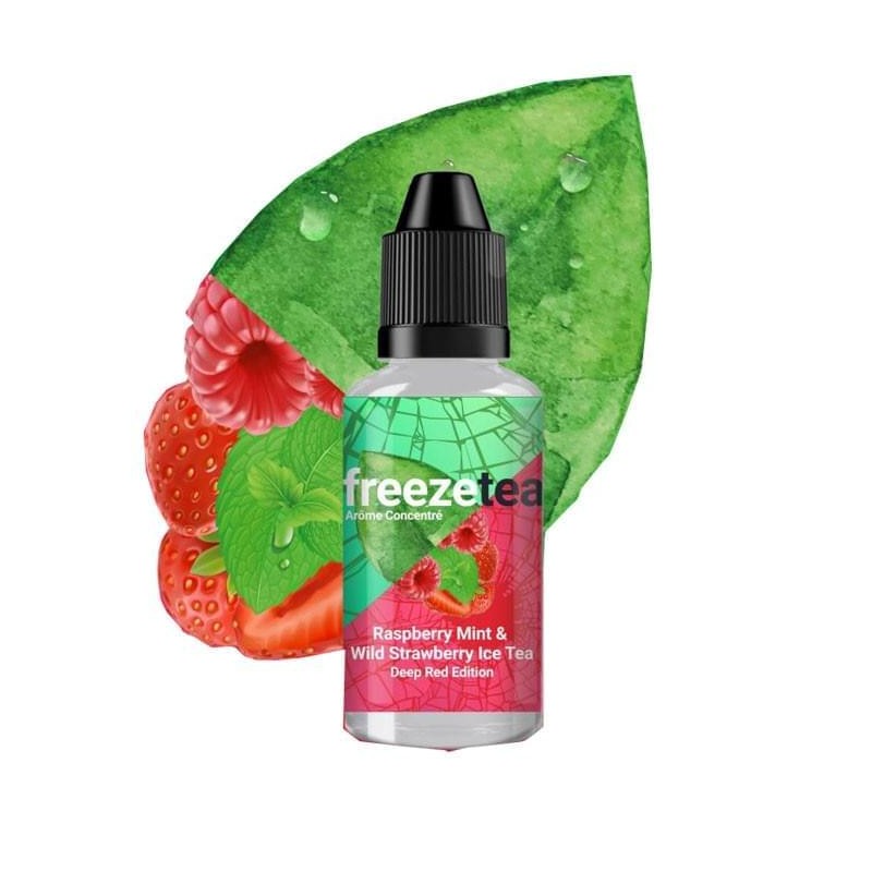 Freeze Tea - DIY Raspberry Mint & Wild Strawberry 30ml