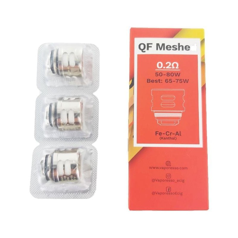 Vaporesso - Résistance QF Mesh x3 Vaporesso - Résistance QF Mesh x3