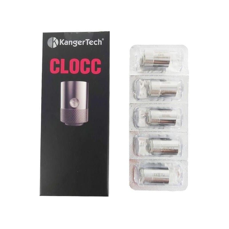 Kangertech - Résistances CLOCC pour CLTANK 0.2 & 0.4 x5 Kangertech - Résistances CLOCC pour CLTANK 0.2 & 0.4 x5
